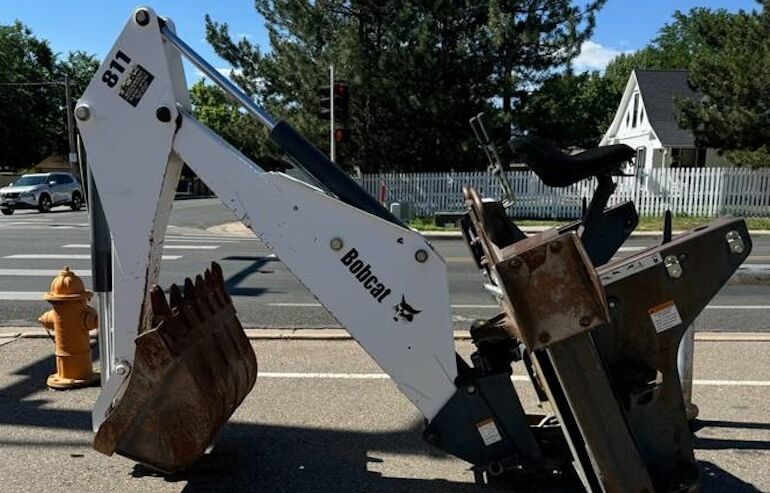 Bobcat 811 Backhoe Attachment