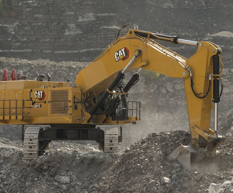 Caterpillar 6015 Hydraulic Mining Excavator Specs