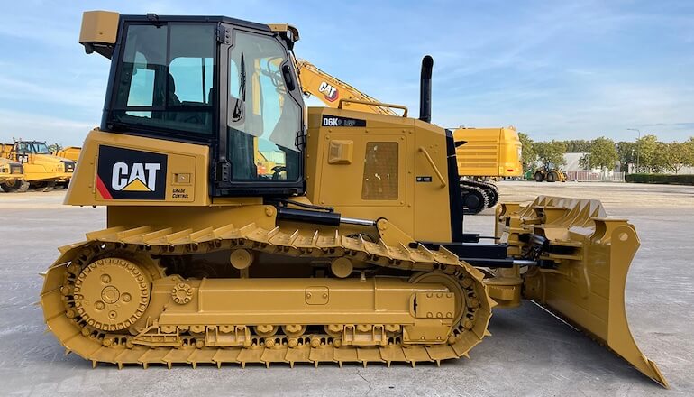 Caterpillar D6K2 LGP Dimensions