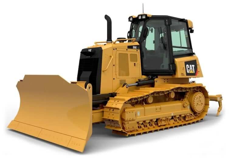 Caterpillar D6K2 XL Dozer Dimensions