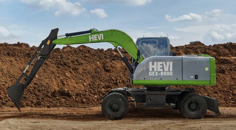 Hevi GEX-8000 All-Electric Excavator Specs