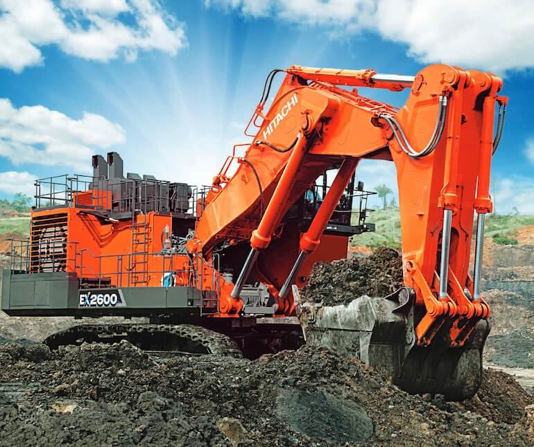 Hitachi EX2600 7B Mining Excavator Backhoe Specs