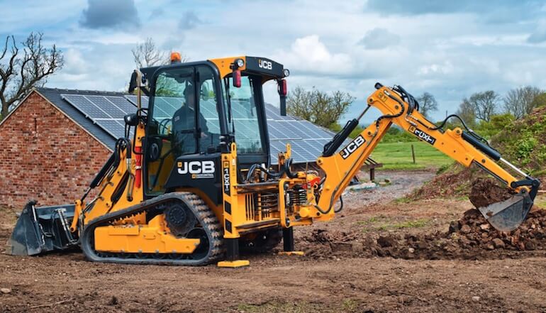 JCB 1CXT Compact Backhoe Loader Capacities and Specifications