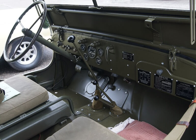 Jeep Willys MB Dashboard