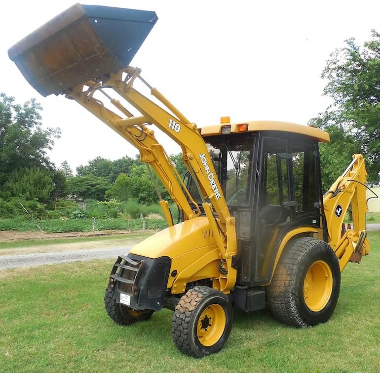 John Deere 110 Backhoe Loader Specs