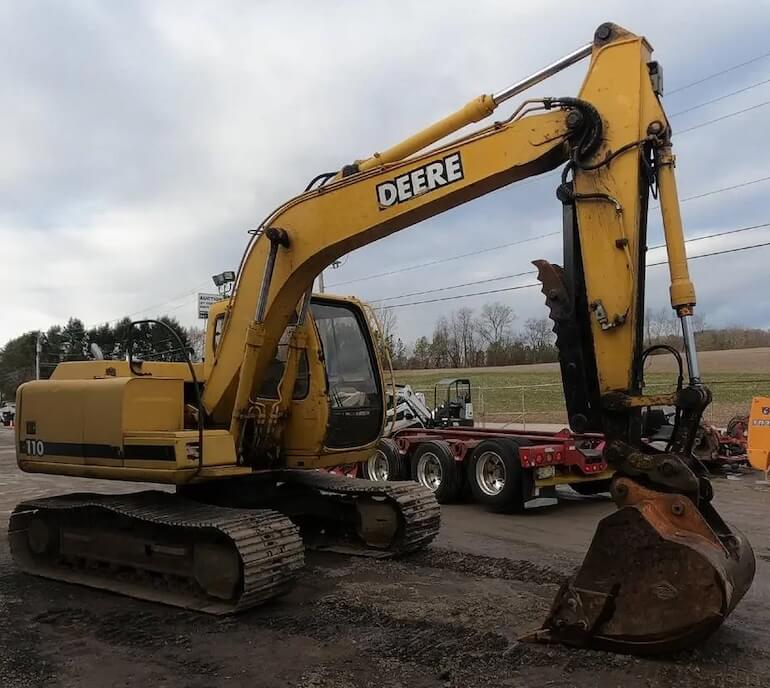 John Deere 110 Crawler Excavator Specs