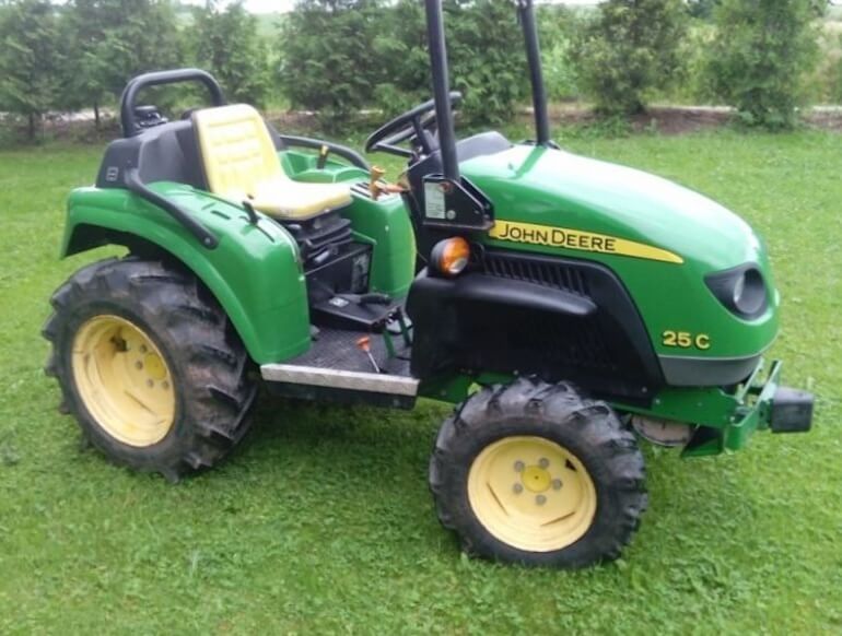 John Deere 25C Milenio Tractor Specifications