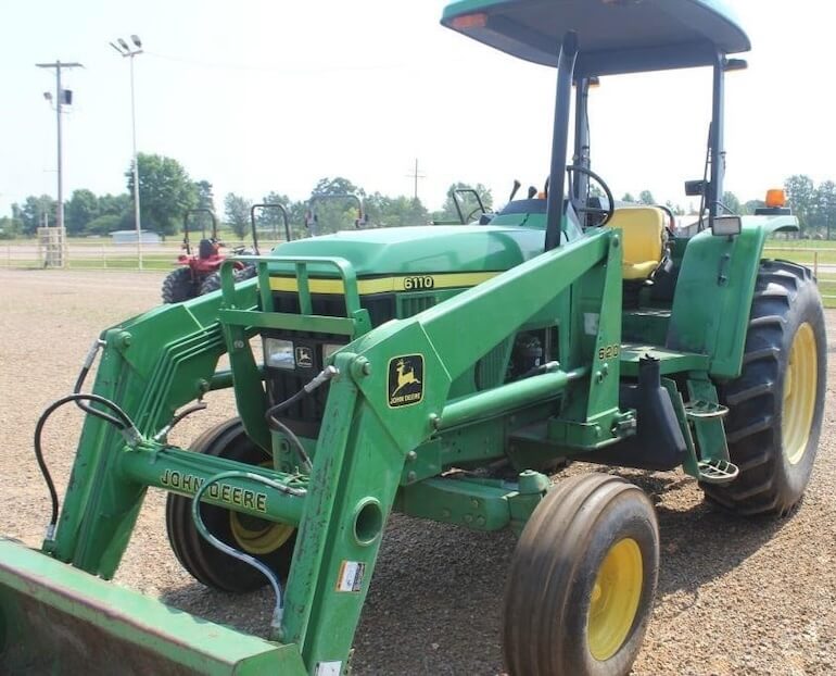 John Deere 6110 ROPS Tractor Specifications