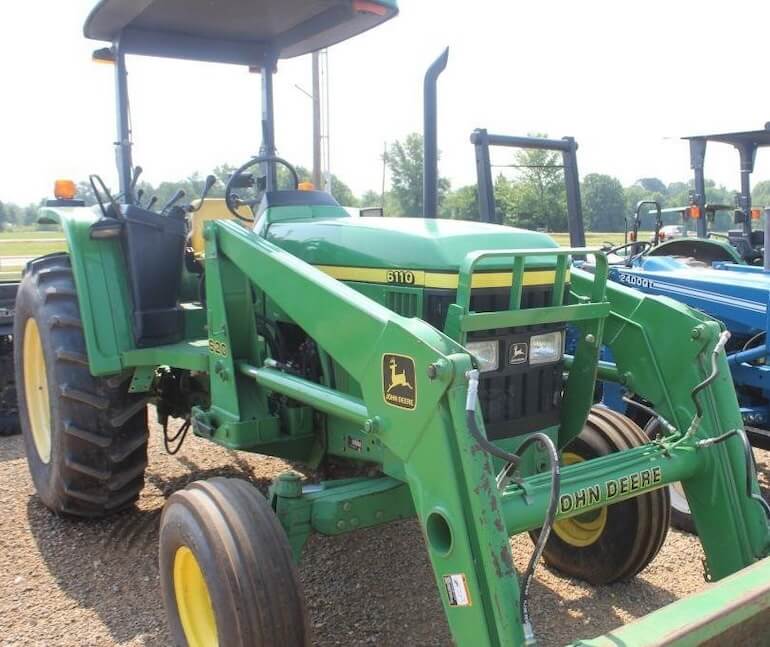 John Deere 6110 Specs (ROPS Tractor, 1999 - 2002)