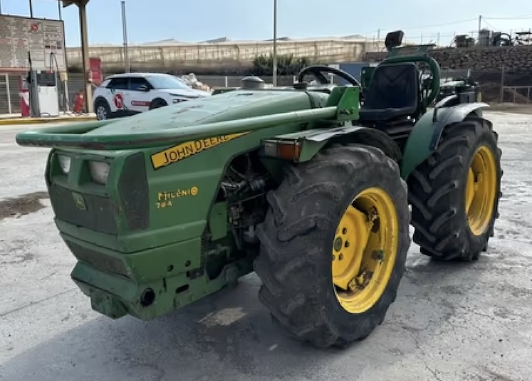 John Deere 70A Milenio Vineyard Tractor Specifications