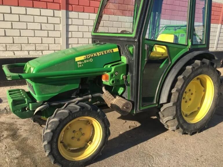 John Deere Milenio 35C Cab Tractor Specifications