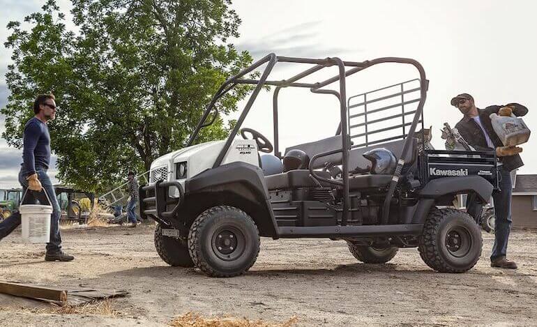 Kawasaki Mule 4000 TRANS UTV Capacities