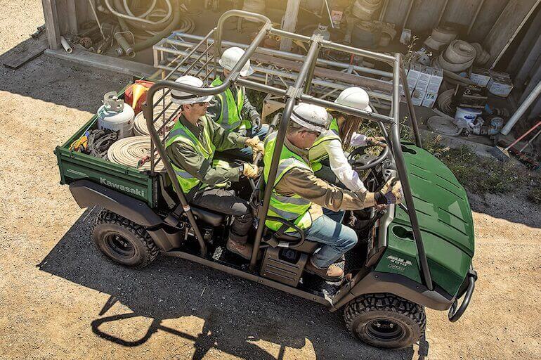 Kawasaki Mule 4010 TRANS4x4 Capacities