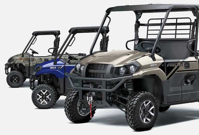 Kawasaki Mule PRO MX Dimensions