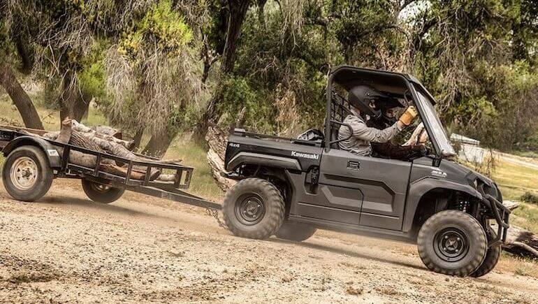 Kawasaki Mule PRO MX Towing Capability