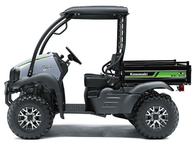 Kawasaki Mule SX 4x4 XC LE Dimensions