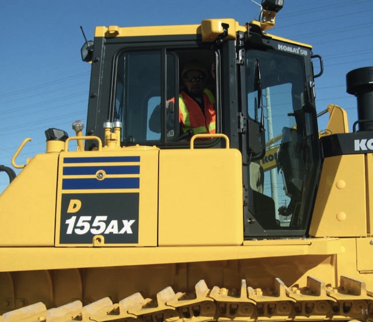 Komatsu D155AX-7 WH Specs