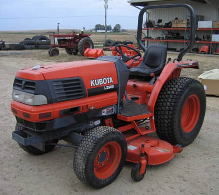 Kubota L2900 Tractor Specifications