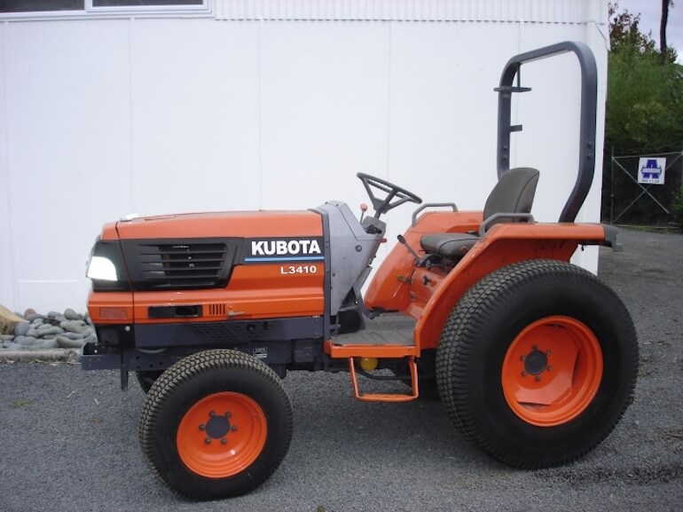 Kubota L3410 Utility Tractor Specs