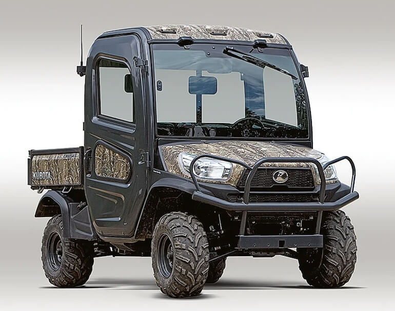 Kubota RTV-X1100C UTV Camo Dimensions