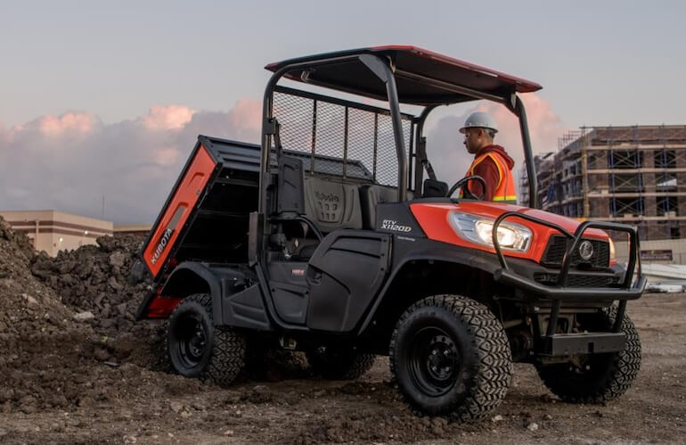 Kubota RTV-X1120 UTV Cargo Bed Specifications