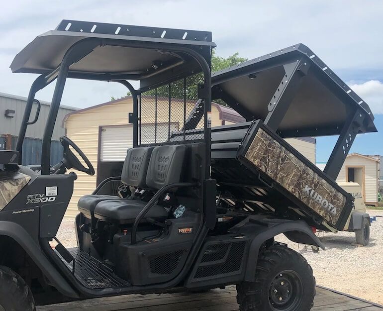 Kubota RTV-X900 UTV with Roof Rack