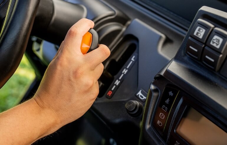 Kubota RTV-XG850 SIDEKICK Dashboard