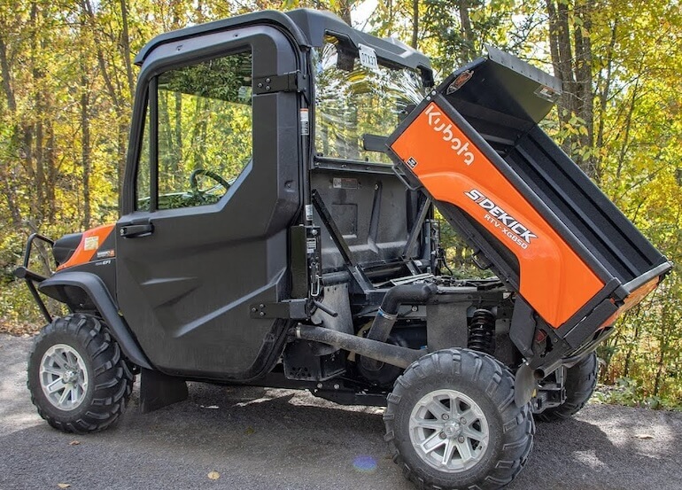 Kubota RTV-XG850 SIDEKICK UTV Cargo Specifications