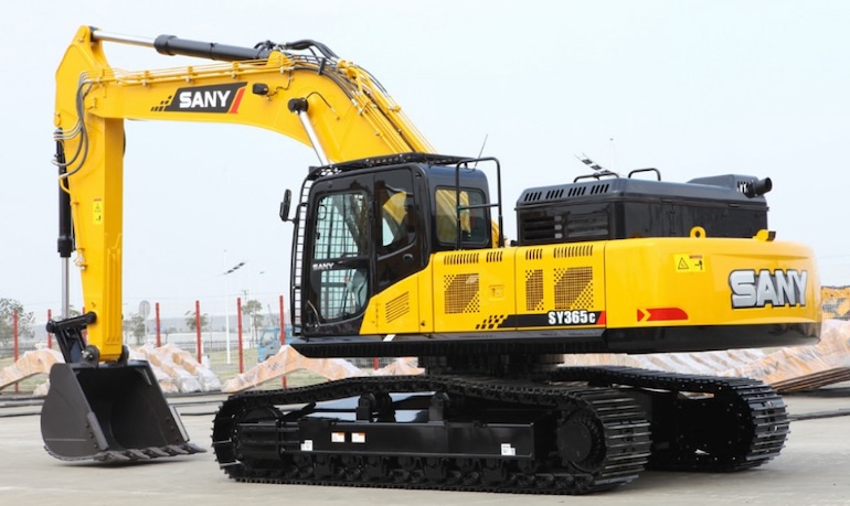 Sany SY365H Mining Excavator Specifications