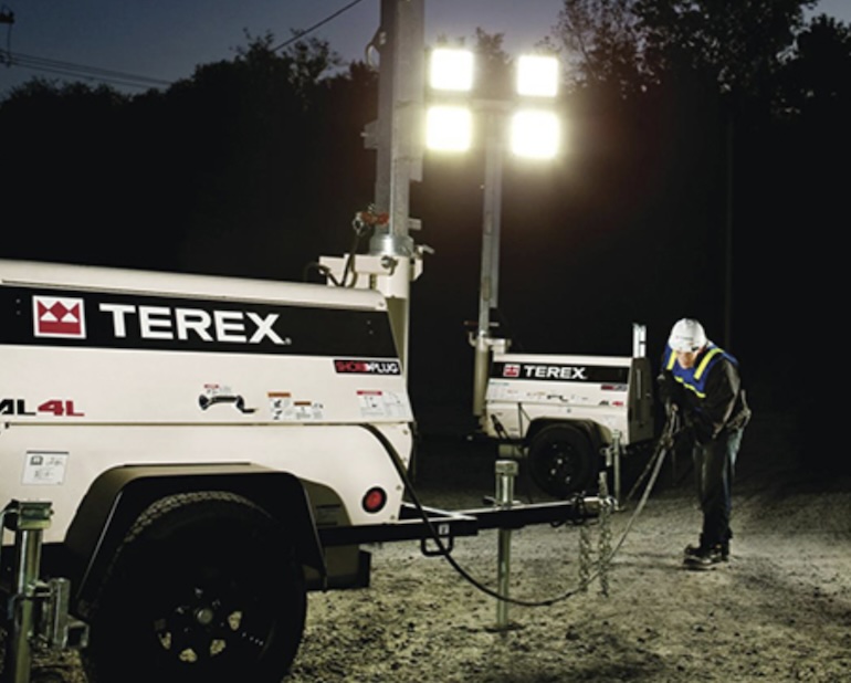 Terex AL4L Engine Light Tower Specifications